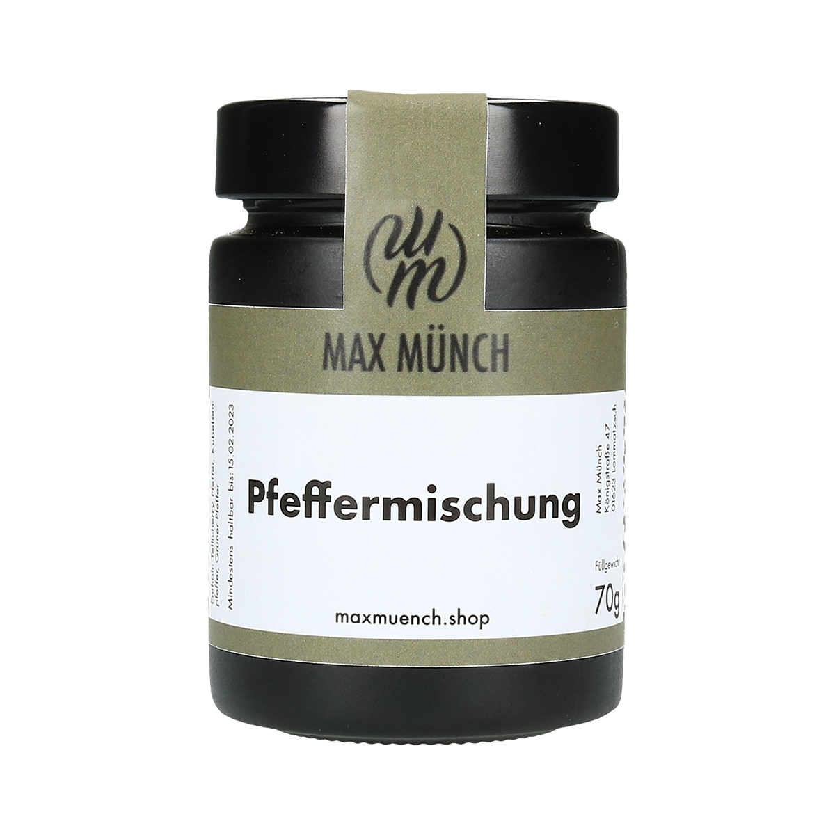 Pfeffermischung Dose Frontseite
