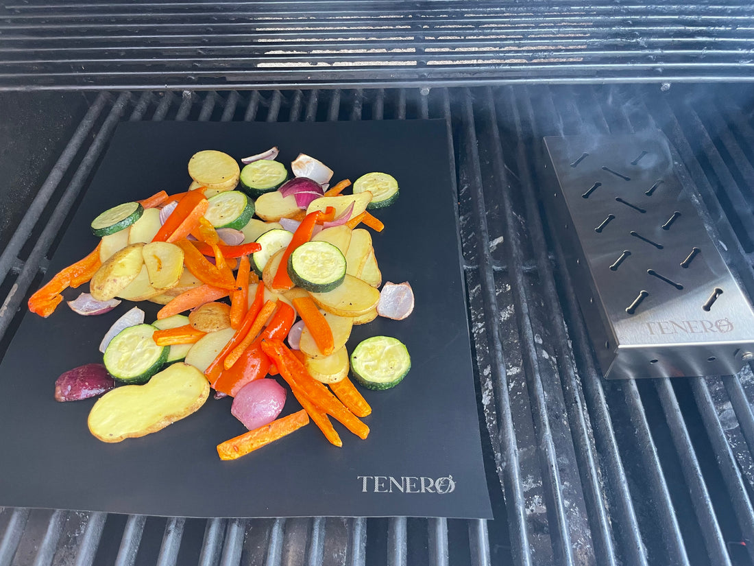 Räucherbox und Grillmatte